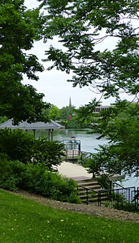 Naperville Riverwalk Pond